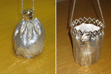 Erica's Lovely Whiting & Davis Silver Mesh Gate Top Purse from the 1920's