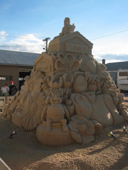 Sand sculpture