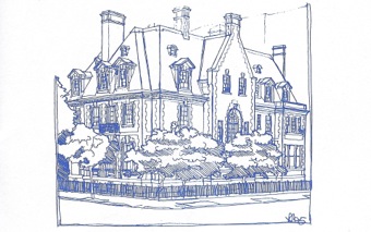 Columbia drawing