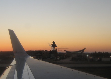 Departing Dulles