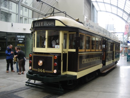 OK, we really got into the Christchurch Trolley