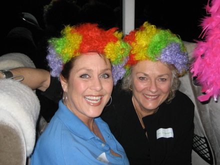 Boas, rainbow wigs and drunken lesbians. Not your everyday bus tour.