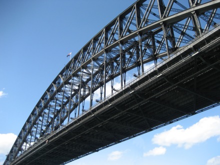 Harbour Bridge from below