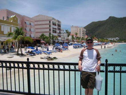 Boy and beach