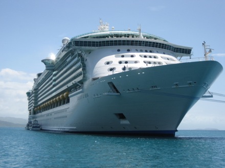 Moored at Labadee