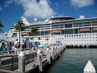 Sittin' by the dock of the bay.