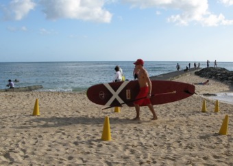 Work is a beach