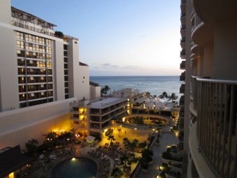 Balcony evening