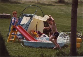 Yard pool fun