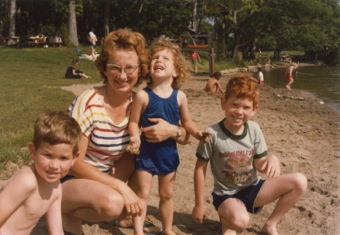 Kids on the beach