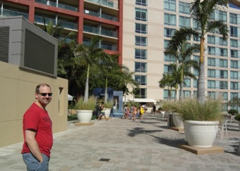 Sheraton pool deck