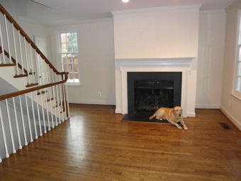 Empty living room