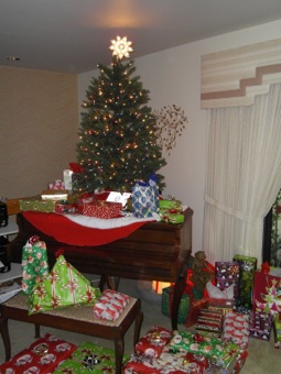 Presents under the tree