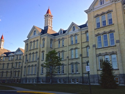 Northern Michigan Asylum in Traverse City Michigan, 6pm