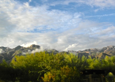 mountain clouds