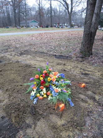 Flowers on the site