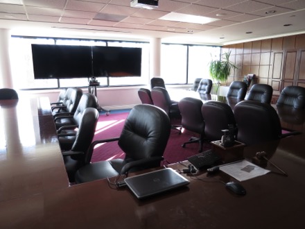 Hi-tech conference room