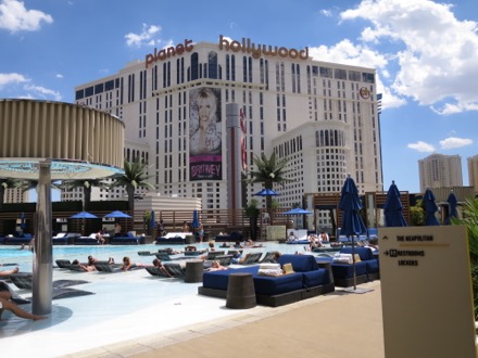 Main pool on the 4th floor