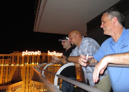 Peanut gallery watches as someone swims in the Bellagio fountain causing $5,000 damage