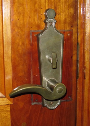 front door latch