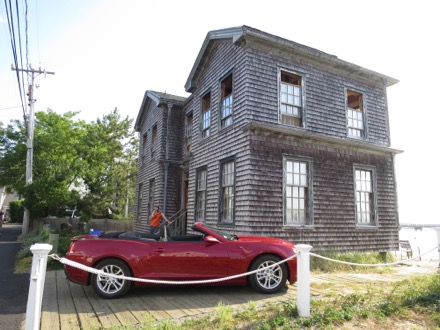 Camaro at the house