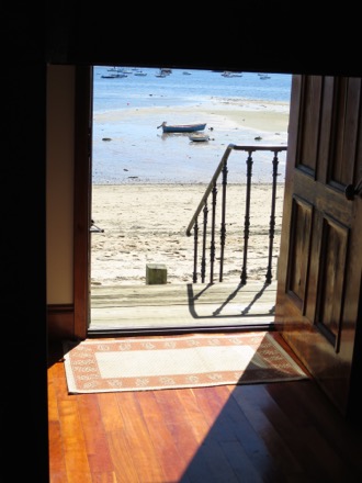 back door to the beach