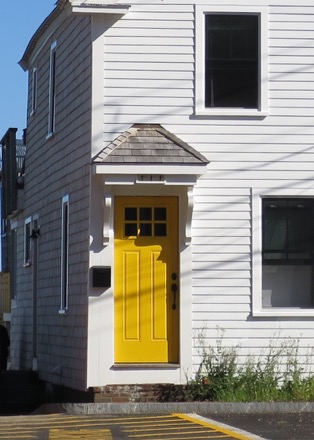 yellow door