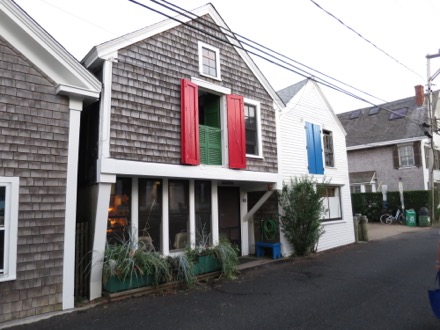 red shutters