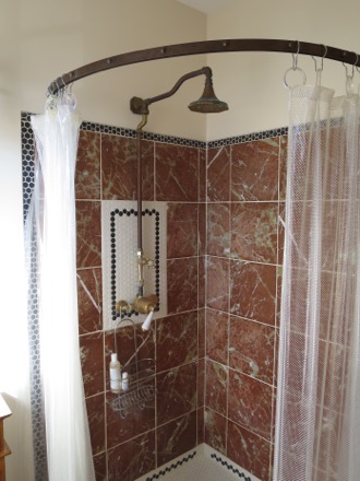 main shower