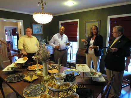 Buffet in the dining room