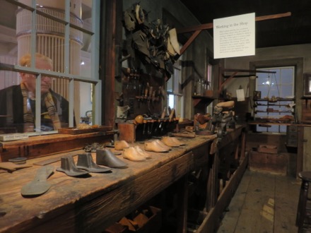 Still life with a Caldwell and a cobbler bench