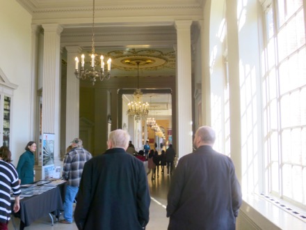 Dad and Bill in the halls of The Henry Ford