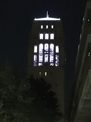 U of M clock tower