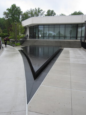 Visitors Center. Closed during the open house for some reason.