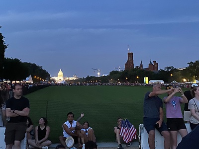 The Capitol building had a makeover a few years ago, and the lighting upgrades really show.