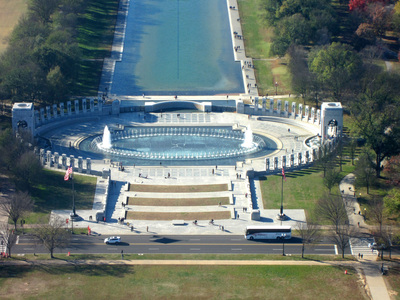 ... and the World War II Memorial.