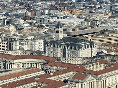 Here is the Old Post Office Pavillion.