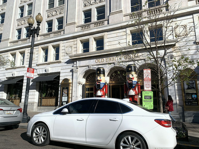 This is Old Ebbitt Grill, because I like the nutcrackers.