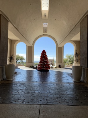 Porte cochere at the Westin La Paloma