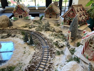 Gingerbread village