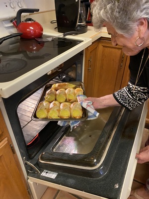 Zorka made lemon pastries