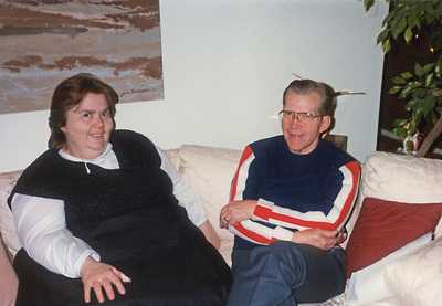 1988 Janet with her Dad