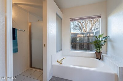 Shower and tub