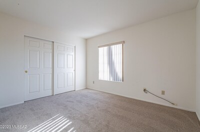 Front bedroom looking in from the door