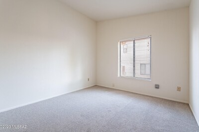 Bedroom #4 looking in from the door. This was the office.