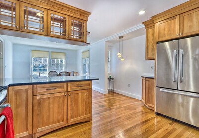 Kitchen, I think that nook used to be the butler's pantry.