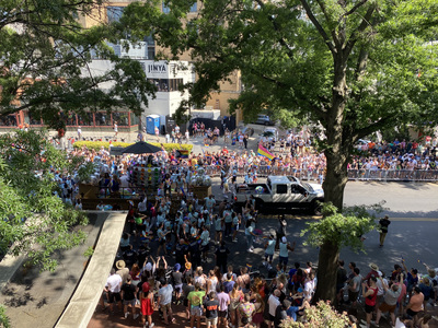 Is Amazon delivering a giant disco ball?