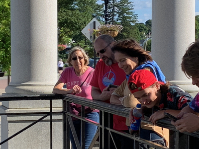 Venturing to see Plymouth Rock