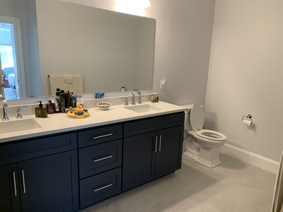 Bath off the primary bedroom