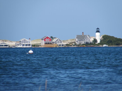 Looking across to Sandy Neck